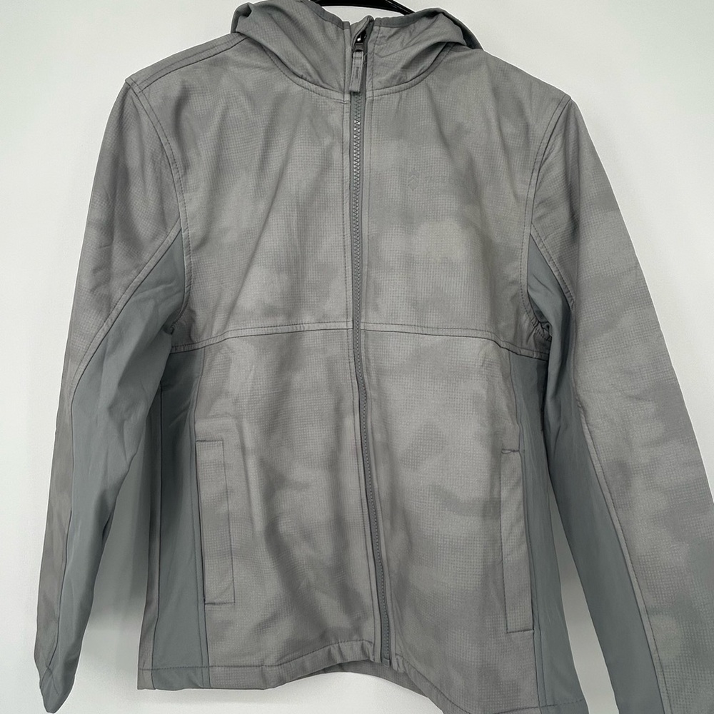Free Country Men's Light‎ Gray Windbreaker
